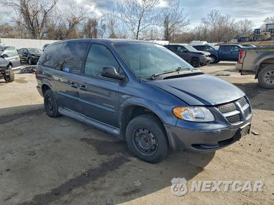 Czwarte zdjęcie samochodu z boku: 2001 DODGE GRAND CARAVAN SPORT VIN:2B4GP44G51R157083 - miniatura