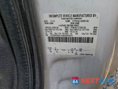 Zdjęcie 10 z 10 samochodu: 2016 FORD F650 SUPER DUTY BOX TRUCK VIN:1FDNF6DC1GDA03273 - miniatura