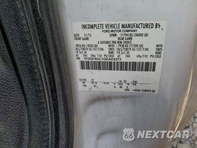 Zdjęcie 10 z 10 samochodu: 2016 FORD F650 SUPER DUTY BOX TRUCK VIN:1FDNF6DC1GDA03273 - miniatura