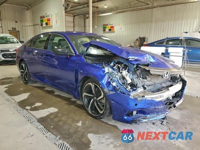 Czwarte zdjęcie samochodu z boku: 2022 HONDA ACCORD SPORT VIN:1HGCV1F33NA075476 - miniatura