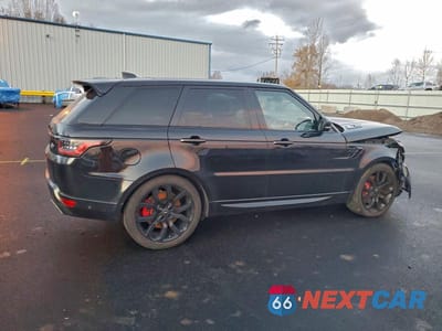 Trzecie zdjęcie samochodu z tyłu: 2021 LAND ROVER RANGE ROVER SPORT HSE DYNAMIC VIN:SALWR2SE7MA764828 - miniatura