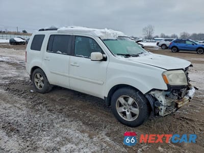 Czwarte zdjęcie samochodu z boku: 2011 HONDA PILOT EXL VIN:5FNYF4H69BB060686 - miniatura