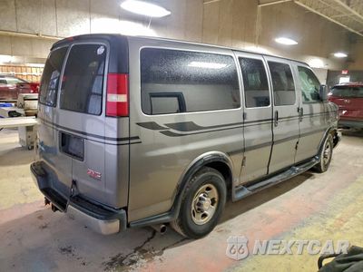 Trzecie zdjęcie samochodu z tyłu: 2010 GMC SAVANA G2500 LT VIN:1GJZGRDG1A1109196 - miniatura
