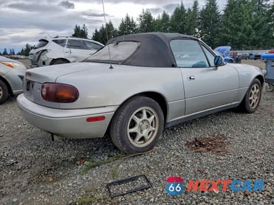 Trzecie zdjęcie samochodu z tyłu: 1991 MAZDA MX-5 MIATA VIN:JM1NA3519M1233414 - miniatura