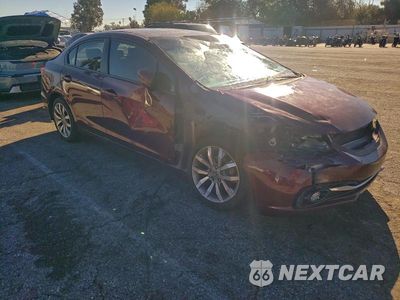 Czwarte zdjęcie samochodu z boku: 2015 HONDA CIVIC VIN:19XFB2F98FE057620 - miniatura