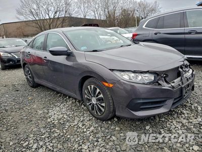 Czwarte zdjęcie samochodu z boku: 2017 HONDA CIVIC LX VIN:19XFC2F58HE222868 - miniatura