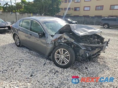 Czwarte zdjęcie samochodu z boku: 2011 INFINITI G37 SEDAN X VIN:JN1CV6AR0BM411914 - miniatura