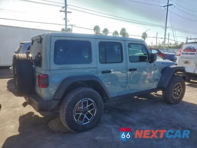 Trzecie zdjęcie samochodu z tyłu: 2024 JEEP WRANGLER RUBICON VIN:1C4PJXFN0RW120785 - miniatura