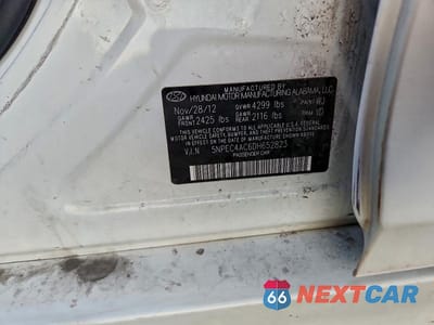 Zdjęcie 13 z 13 samochodu: 2013 HYUNDAI SONATA VIN:5NPEC4AC6DH652823 - miniatura