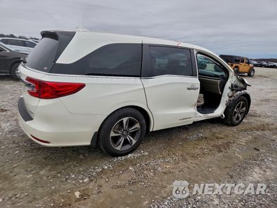 Trzecie zdjęcie samochodu z tyłu: 2019 HONDA ODYSSEY TOURING VIN:5FNRL6H83KB067840 - miniatura