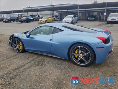 Drugie zdjęcie samochodu z przodu: 2012 FERRARI 458 ITALIA VIN:ZFF67NFA6C0182991 - miniatura