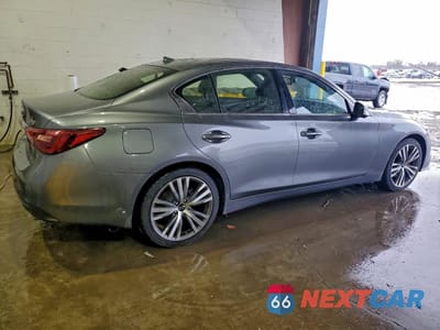 Trzecie zdjęcie samochodu z tyłu: 2022 INFINITI Q50 SENSORY VIN:JN1EV7CR9NM341670 - miniatura