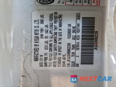 Zdjęcie 12 z 12 samochodu: 2019 NISSAN 370Z BASE VIN:JN1AZ4EHXKM422369 - miniatura