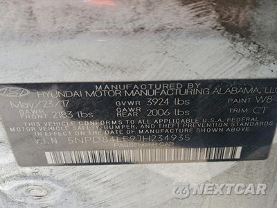 Zdjęcie 12 z 13 samochodu: 2018 HYUNDAI ELANTRA SEL VIN:5NPD84LF9JH234935 - miniatura