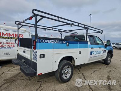 Trzecie zdjęcie samochodu z tyłu: 2024 CHEVROLET SILVERADO UTILITY / SERVICE TRUCK VIN:1GB5WLE78RF367318 - miniatura