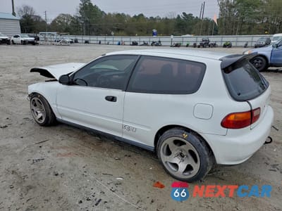 Drugie zdjęcie samochodu z przodu: 1993 HONDA CIVIC VX VIN:2HGEH2375PH511200 - miniatura