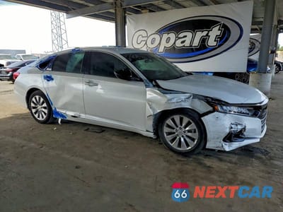 Czwarte zdjęcie samochodu z boku: 2021 HONDA ACCORD SPORT SE VIN:1HGCV1F44MA107990 - miniatura