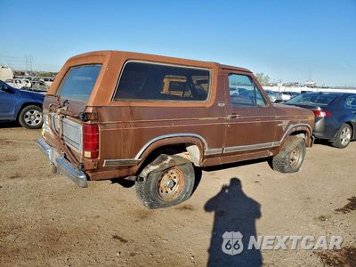 Trzecie zdjęcie samochodu z tyłu: 1981 FORD BRONCO VIN:1FMDU15G8BLA63099 - miniatura