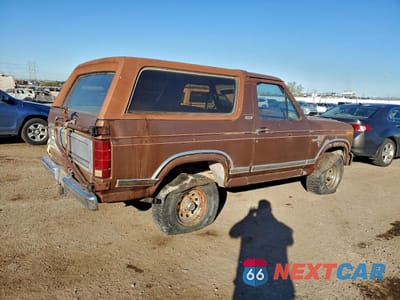 Trzecie zdjęcie samochodu z tyłu: 1981 FORD BRONCO U100 VIN:1FMDU15G8BLA63099 - miniatura