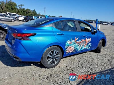 Trzecie zdjęcie samochodu z tyłu: 2021 NISSAN VERSA SV VIN:3N1CN8EV1ML822027 - miniatura