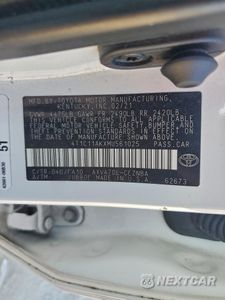 Zdjęcie 12 z 14 samochodu: 2021 TOYOTA CAMRY LE VIN:4T1C11AKXMU561025 - miniatura
