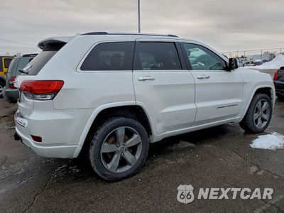 Trzecie zdjęcie samochodu z tyłu: 2014 JEEP GRAND CHEROKEE OVERLAND VIN:1C4RJFCG2EC474473 - miniatura