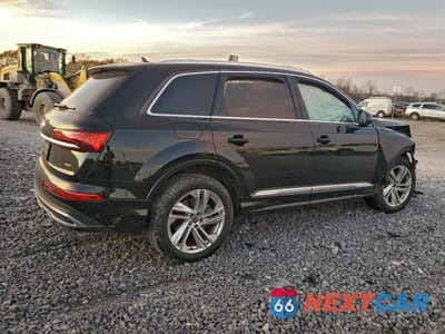 Trzecie zdjęcie samochodu z tyłu: 2021 AUDI Q7 PREMIUM PLUS VIN:WA1LJAF70MD029253 - miniatura