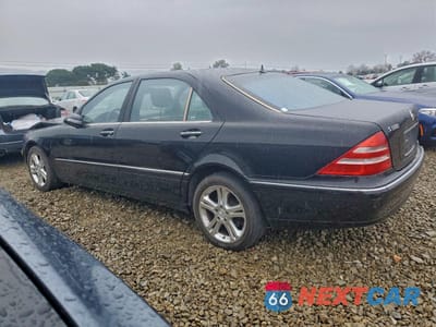 Drugie zdjęcie samochodu z przodu: 2001 MERCEDES-BENZ S 500 VIN:WDBNG75J21A185707 - miniatura