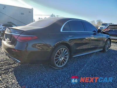 Trzecie zdjęcie samochodu z tyłu: 2023 MERCEDES-BENZ S 500 4MATIC VIN:W1K6G6DBXPA167304 - miniatura