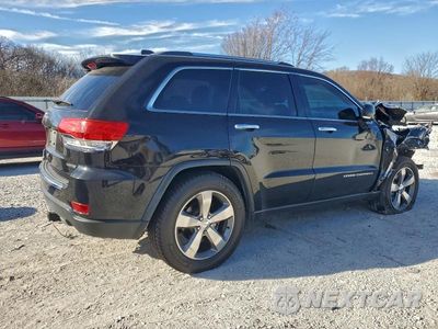 Trzecie zdjęcie samochodu z tyłu: 2014 JEEP GRAND CHEROKEE LIMITED VIN:1C4RJFBG5EC441470 - miniatura