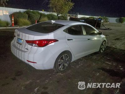 Trzecie zdjęcie samochodu z tyłu: 2014 HYUNDAI ELANTRA SE VIN:5NPDH4AE6EH517115 - miniatura