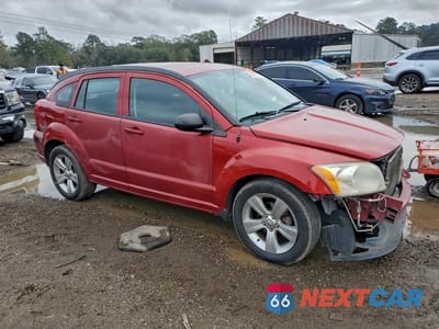 Czwarte zdjęcie samochodu z boku: 2010 DODGE CALIBER SXT VIN:1B3CB4HA1AD662306 - miniatura