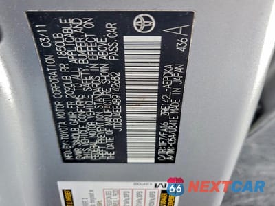 Zdjęcie 13 z 13 samochodu: 2011 TOYOTA COROLLA BASE VIN:JTDBU4EE4B9142682 - miniatura