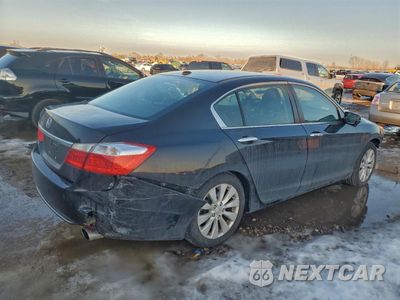 Trzecie zdjęcie samochodu z tyłu: 2014 HONDA ACCORD EXL VIN:1HGCR2F82EA059243 - miniatura