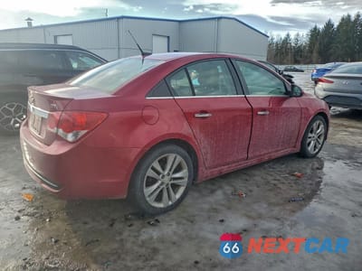 Trzecie zdjęcie samochodu z tyłu: 2011 CHEVROLET CRUZE LTZ VIN:1G1PH5S9XB7229031 - miniatura