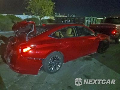 Trzecie zdjęcie samochodu z tyłu: 2024 LEXUS ES 300H BASE VIN:58AFA1C1XRU043014 - miniatura