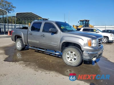 Czwarte zdjęcie samochodu z boku: 2012 GMC SIERRA K1500 SLE VIN:3GTP2VE77CG253697 - miniatura