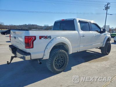 Trzecie zdjęcie samochodu z tyłu: 2017 FORD F150 SUPERCREW VIN:1FTFW1EG0HKD97231 - miniatura