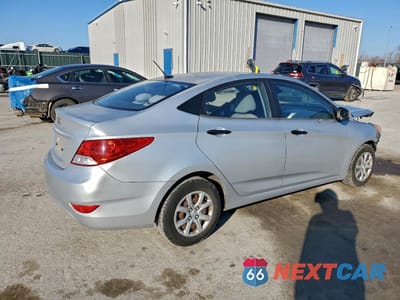 Trzecie zdjęcie samochodu z tyłu: 2012 HYUNDAI ACCENT GLS VIN:KMHCT4AE2CU098477 - miniatura