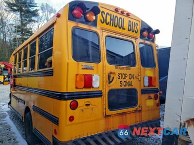 Trzecie zdjęcie samochodu z tyłu: 2012 CHEVROLET EXPRESS SCHOOL BUS VIN:1GB3G3BG4C1126062 - miniatura