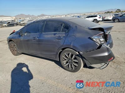 Drugie zdjęcie samochodu z przodu: 2014 HONDA CIVIC EXL VIN:19XFB2F93EE071763 - miniatura