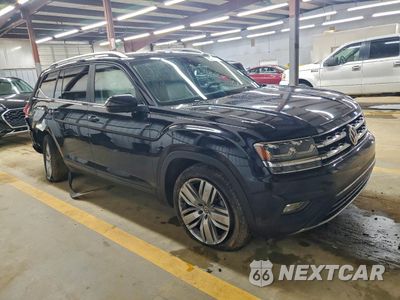 Czwarte zdjęcie samochodu z boku: 2019 VOLKSWAGEN ATLAS SE VIN:1V2WR2CA7KC593162 - miniatura