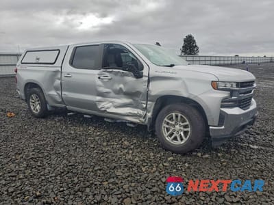 Czwarte zdjęcie samochodu z boku: 2021 CHEVROLET SILVERADO K1500 LT VIN:1GCUYDED3MZ244966 - miniatura