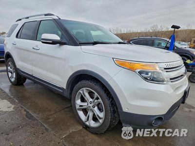 Czwarte zdjęcie samochodu z boku: 2015 FORD EXPLORER LIMITED VIN:1FM5K8F8XFGB56943 - miniatura
