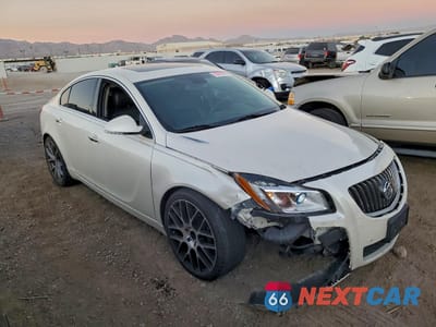 Czwarte zdjęcie samochodu z boku: 2012 BUICK REGAL GS VIN:2G4GV5GV6C9213264 - miniatura