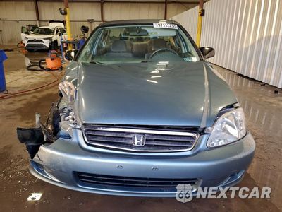 Piąte zdjęcie samochodu w środku: 2000 HONDA CIVIC BASE VIN:2HGEJ6613YH569391 - miniatura