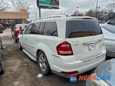 Trzecie zdjęcie samochodu z tyłu: 2010 MERCEDES-BENZ GL 450 4MATIC VIN:4JGBF7BB9AA532496 - miniatura