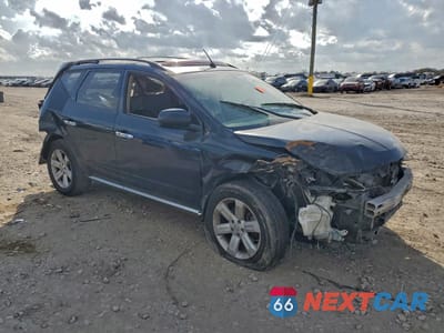 Czwarte zdjęcie samochodu z boku: 2007 NISSAN MURANO SL VIN:JN8AZ08T07W518596 - miniatura