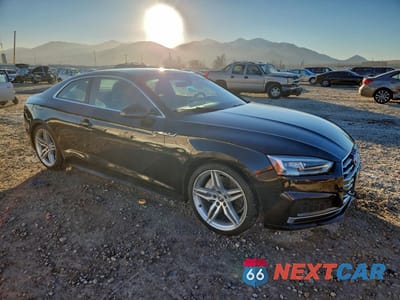 Czwarte zdjęcie samochodu z boku: 2018 AUDI A5 PREMIUM PLUS S-LINE VIN:WAUTNAF55JA020311 - miniatura