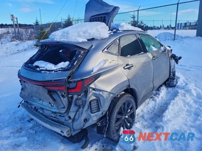 Trzecie zdjęcie samochodu z tyłu: 2024 LEXUS NX 350 LUXURY VIN:2T2KGCEZ4RC059306 - miniatura